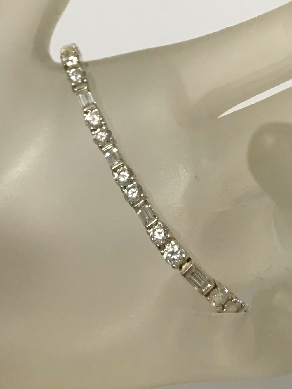 Retired Diamonique Bracelet 8”